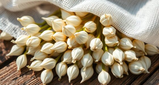 bud harvesting and drying