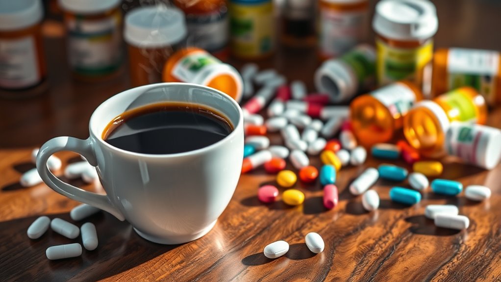 caffeine affects drug absorption
