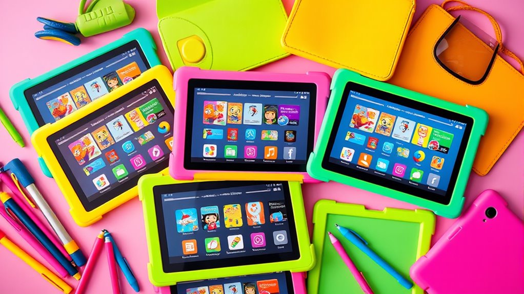 choosing kid friendly fire tablets
