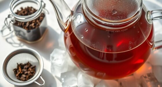 cold tea brewing safety