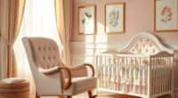 elegant nursery rocking chairs