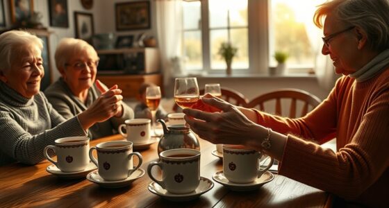 family coffee toasts