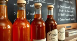 homemade coffee syrup guidelines