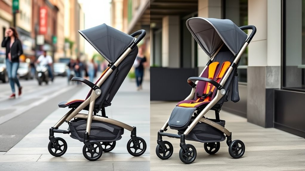 lightweight portable functional stroller