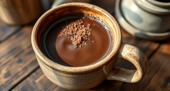 low caffeine carob beverage