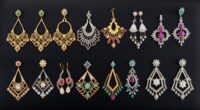 luxury bold earring collections