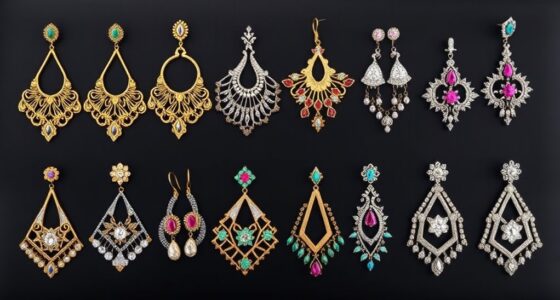 luxury bold earring collections