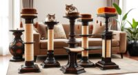 luxury cat scratching posts