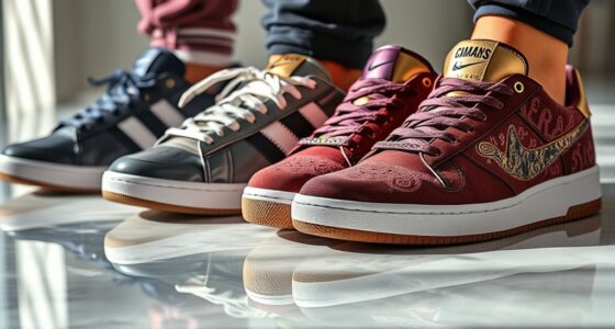 luxury collectible sneaker selection
