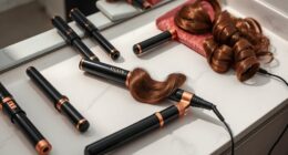 luxury curling iron guide