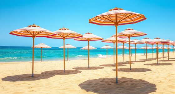 luxury durable beach umbrellas