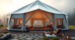 luxury durable camping tents