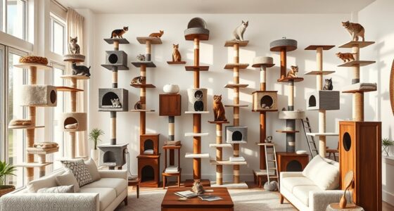 luxury feline play structures