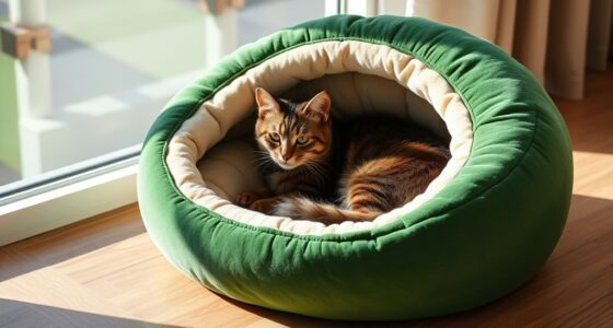 luxury orthopedic cat beds