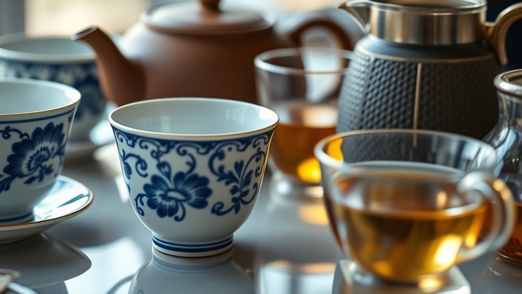 material influences tea flavor