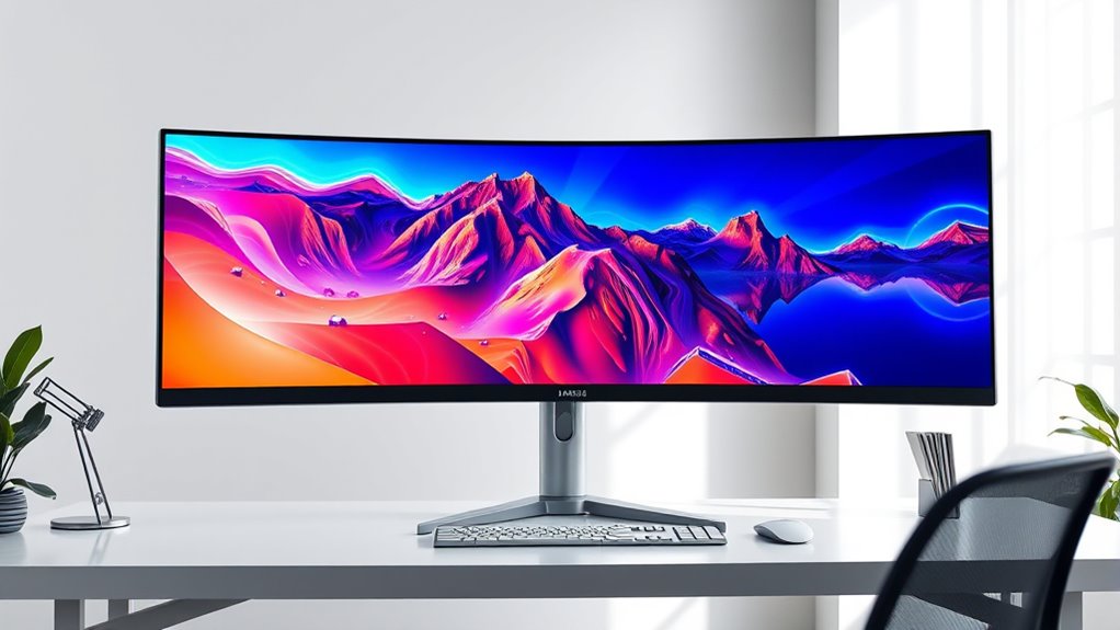 monitor size resolution comfort