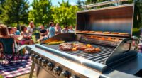 premium tailgating grill selection