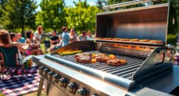 premium tailgating grill selection