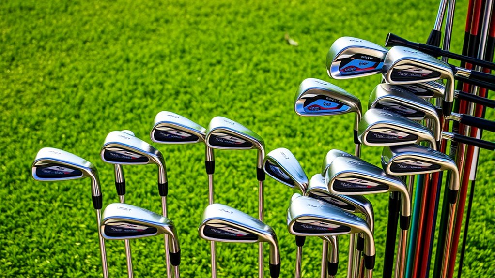 professional golf club selection