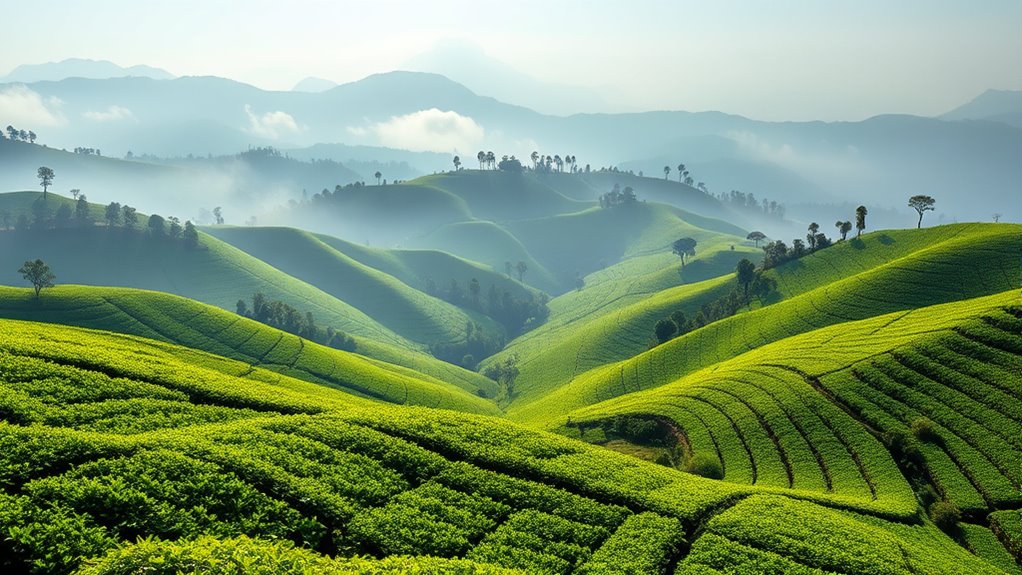 regional climates shape tea flavors