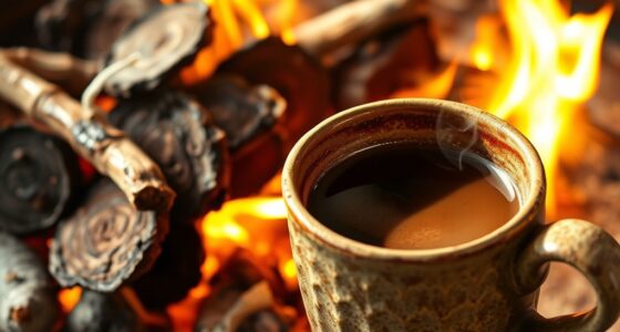 roasting and brewing dandelion
