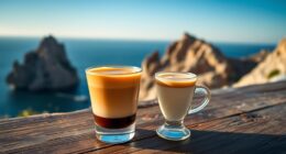 small milk drinks available