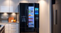 smart refrigerators with touchscreens