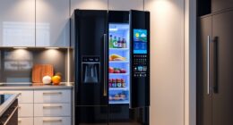 smart refrigerators with touchscreens