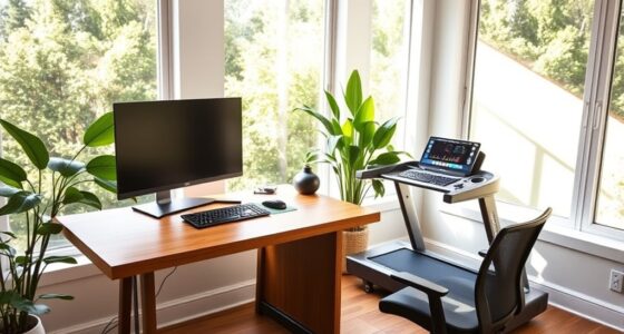 smart treadmill desk setups