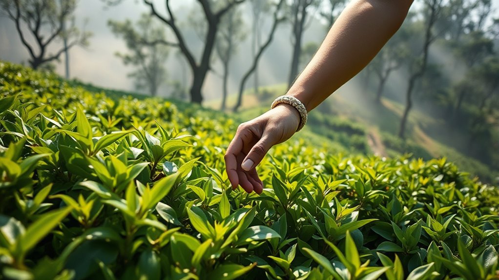 sustainable wild tea harvesting
