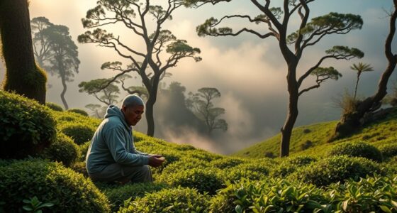sustainable wild tea harvesting