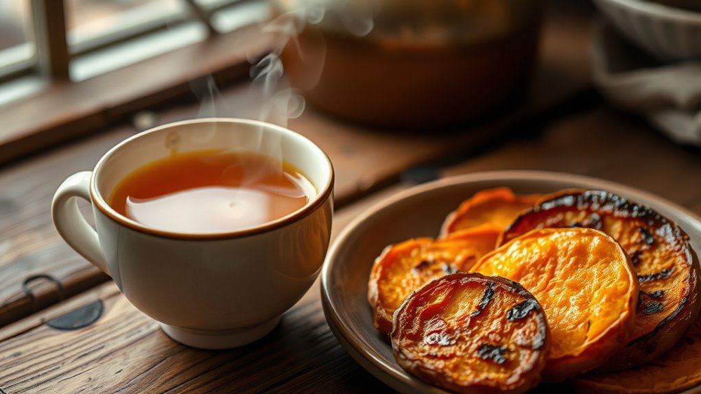 sweet potato tea health benefits