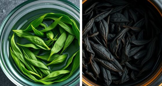 tea processing methods comparison