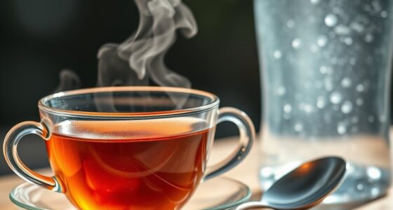 tea water mineral balance