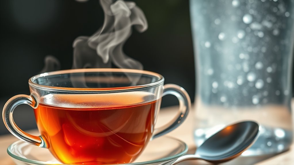 tea water mineral balance