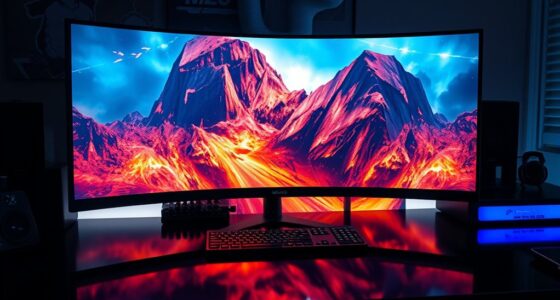 top curved monitors 2025