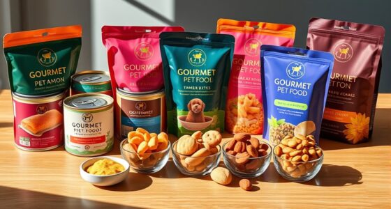 top gourmet pet food brands