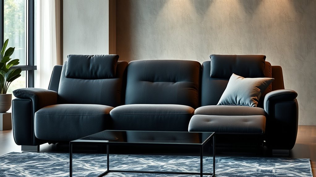 top power reclining sofas