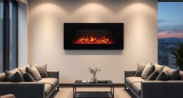 top ventless apartment electric fireplaces