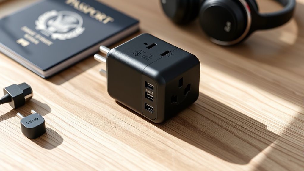 travel adapters with usb c