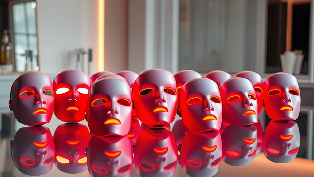 top red light masks