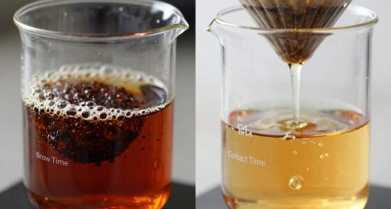 brewing duration versus contact duration