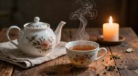 calming evening tea routine
