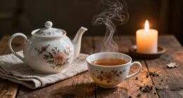 calming evening tea routine