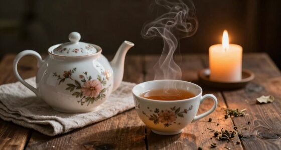 calming evening tea routine