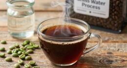 chemical free decaffeination process