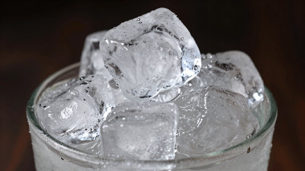 chewable flavor enhancing nugget ice