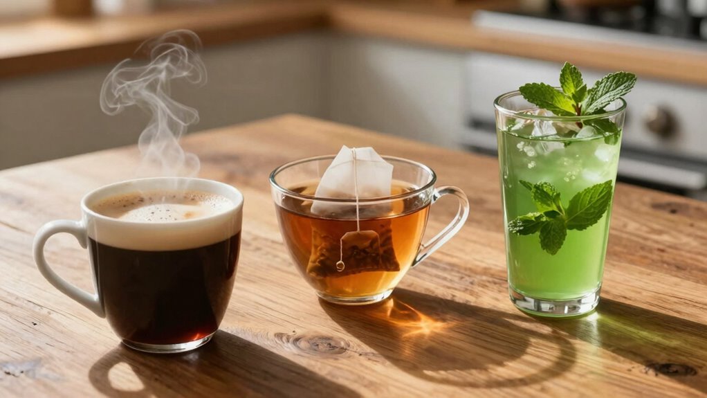 choose beverages based on needs