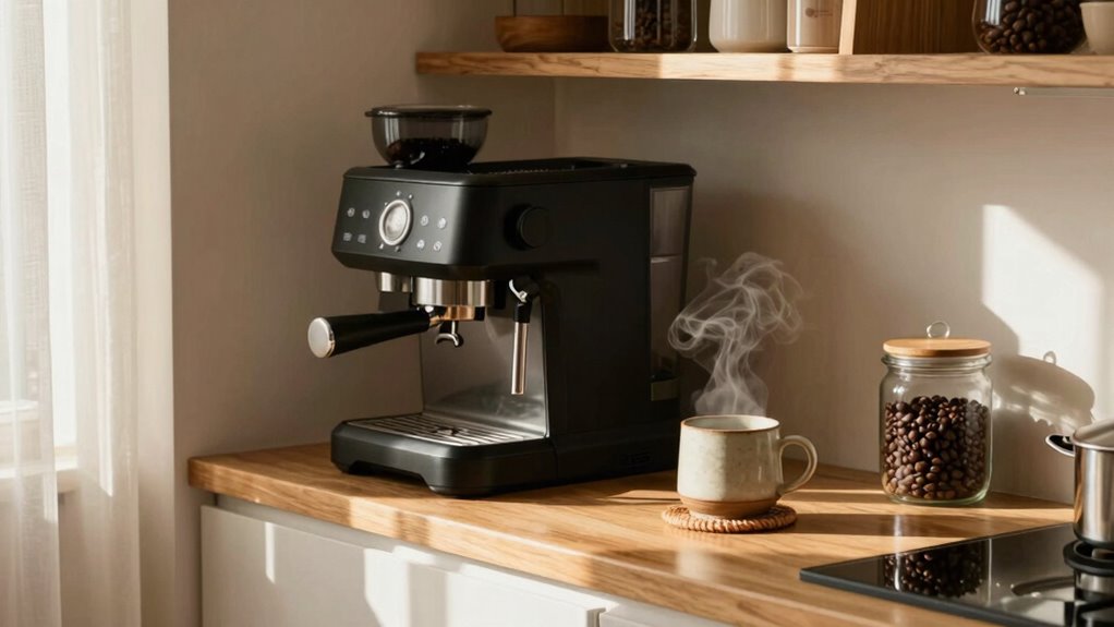 coffee bar enhances home ritual