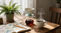 coffee enhances creative routines